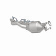 Load image into Gallery viewer, Magnaflow Conv DF Passenger Side Manifold fits 2001-2004 Nissan Frontier / 2001-2004 Nissan Xterra - Back View