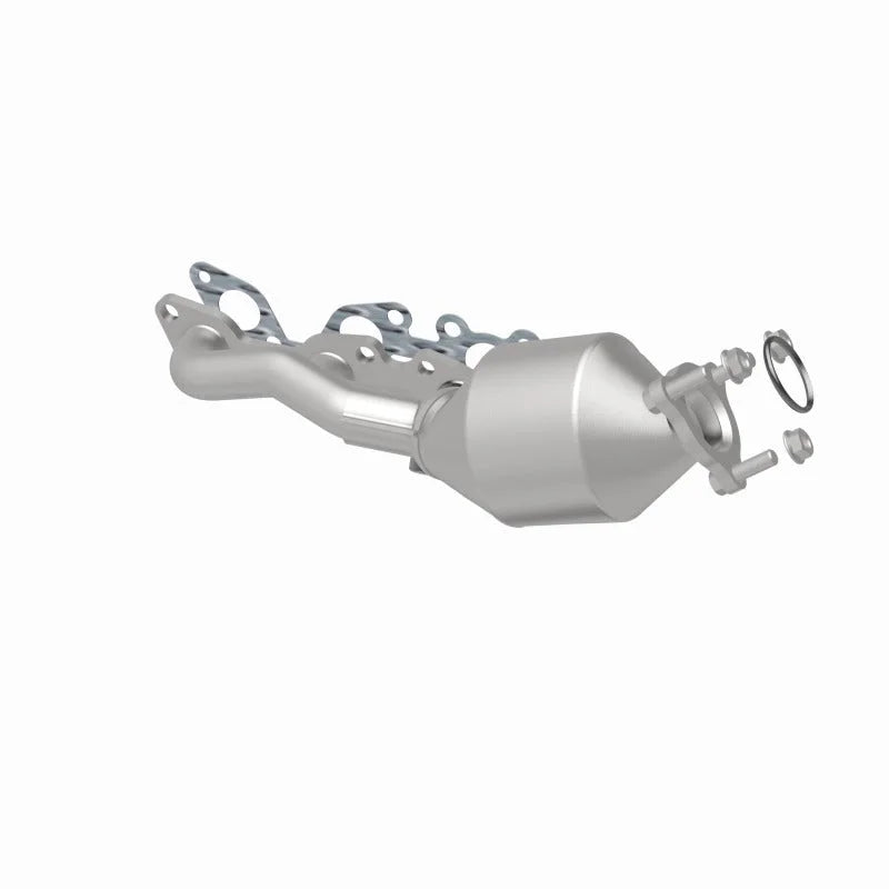 Magnaflow Conv DF Passenger Side Manifold fits 2001-2004 Nissan Frontier / 2001-2004 Nissan Xterra - Back View