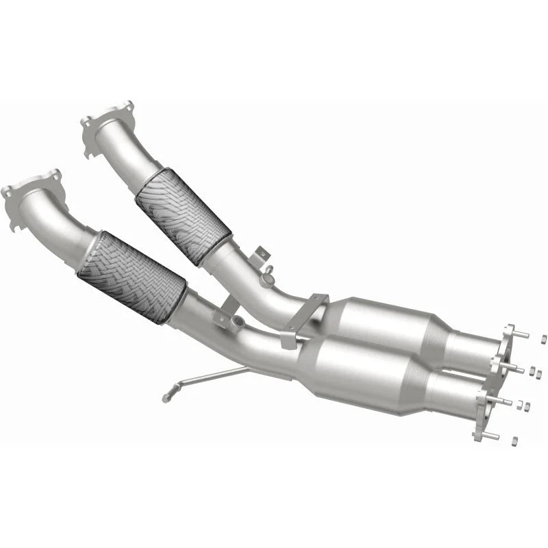 Magnaflow Conv DF fits 2008-2014 Volvo XC60 / XC70 3.2L - Back View