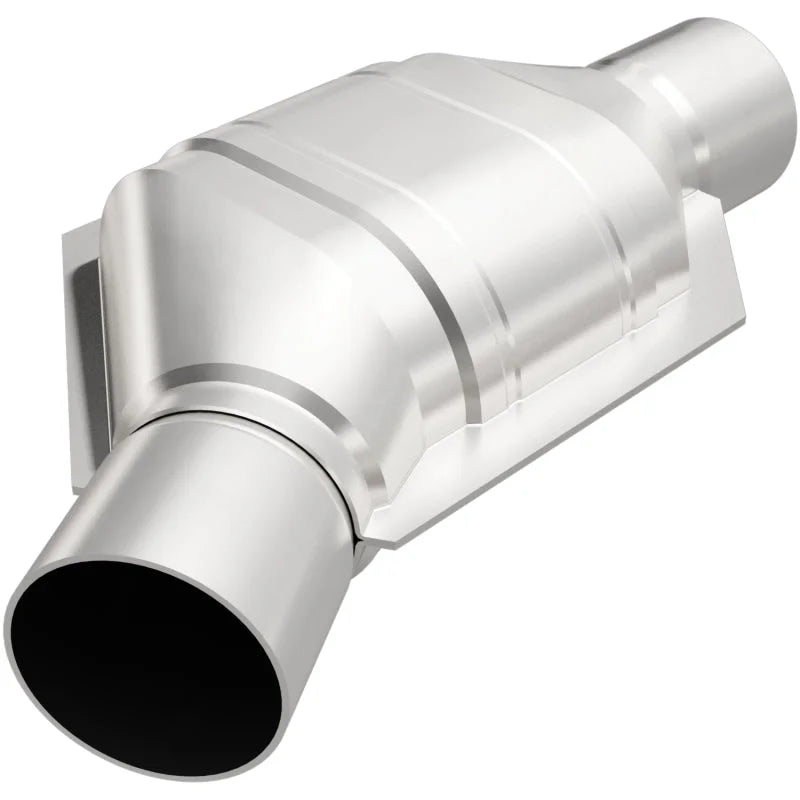 Magnaflow Conv Univ 2.00in Angled Inlet Front CA - Main Product View