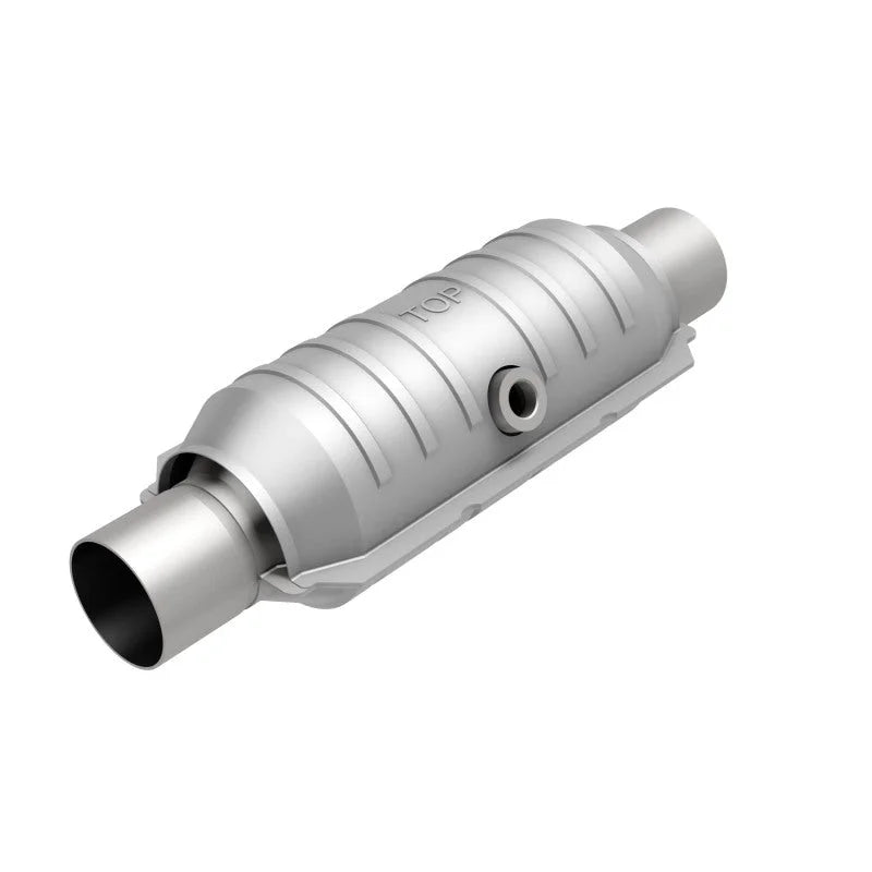Magnaflow Conv Univ 2.25 1/O2 CA - Side View