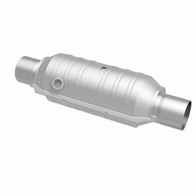 Load image into Gallery viewer, Magnaflow Conv Univ 2.25 OEM Angled O2 - Installation View