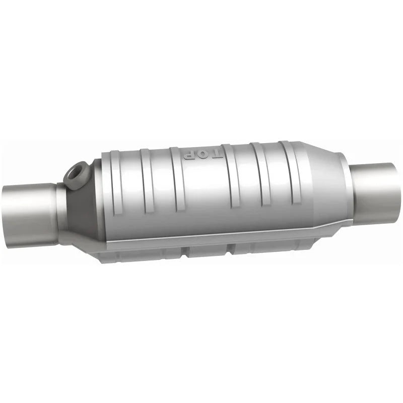 Magnaflow Conv Univ 2.50 1/O2 CA - Side View