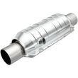 Load image into Gallery viewer, Magnaflow Conv Univ 2.50 OEM Angled O2 - Main Product View