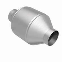 Load image into Gallery viewer, Magnaflow Conv Universal 2.25 C/C 5.00 Diesel Spun fits 1975-1993 1996-2015 Audi / BMW / Buick and more - Installation View