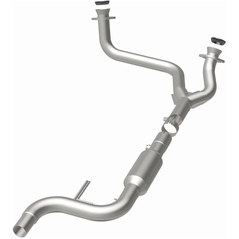 Magnaflow Direct Fit Converter fits 2000-2002 Chevrolet Camaro / 2000-2002 Pontiac Firebird 3.8L - Side View