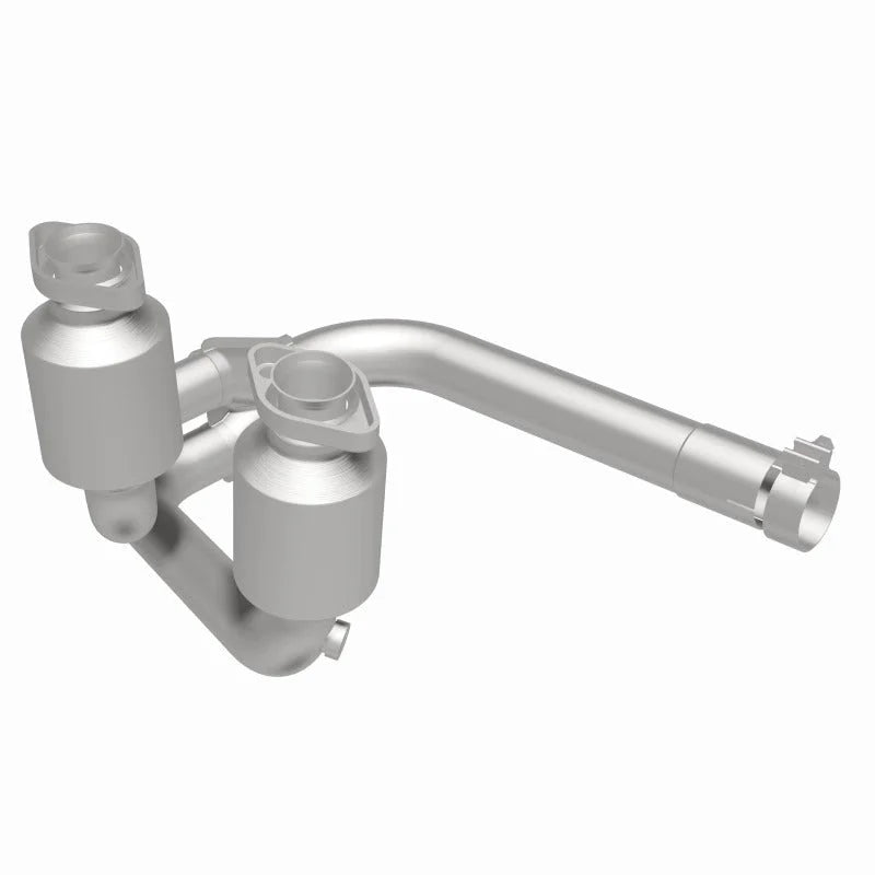 Magnaflow Direct Fit Converter fits 2004-2006 Jeep Wrangler 4.0L - Back View