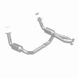Load image into Gallery viewer, Magnaflow Direct Fit Converter fits 2007 Chevrolet Silverado 1500 Classic / GMC Sierra 1500 Classic 4.8L - Installation View
