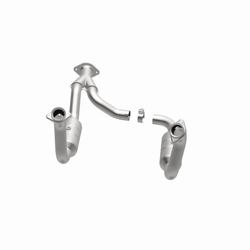 Magnaflow Direct Fit Converter fits 2008-2010 Ford F-250 Super Duty 5.4L / 2008-2010 Ford F-350 Super Duty - Back View