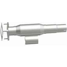 Load image into Gallery viewer, Magnaflow Direct Fit Converter fits 2008-2011 Cadillac DTS 4.6L - Installation View