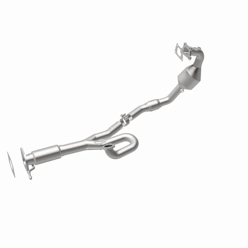 Magnaflow Direct Fit Converter fits 2010-2011 Cadillac SRX 3.0L / 2011 Saab 9-4X - Installation View