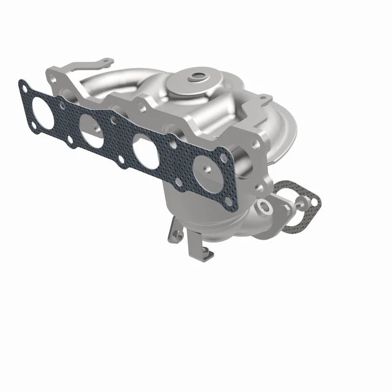 Magnaflow Direct Fit Converter fits 2010-2012 Hyundai Santa Fe Gls 2.4L / 2011-2013 Kia Sorento EX 2.4L - Side View