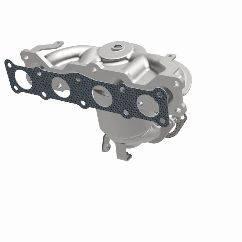 Magnaflow Direct Fit Converter fits 2010-2012 Hyundai Santa Fe Gls 2.4L / 2011-2013 Kia Sorento EX 2.4L - Back View
