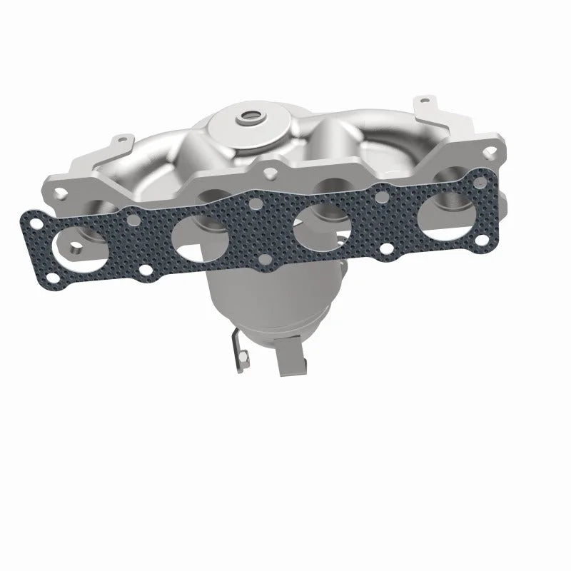 Magnaflow Direct Fit Converter fits 2010-2012 Hyundai Santa Fe Gls 2.4L / 2011-2013 Kia Sorento EX 2.4L - Installation View