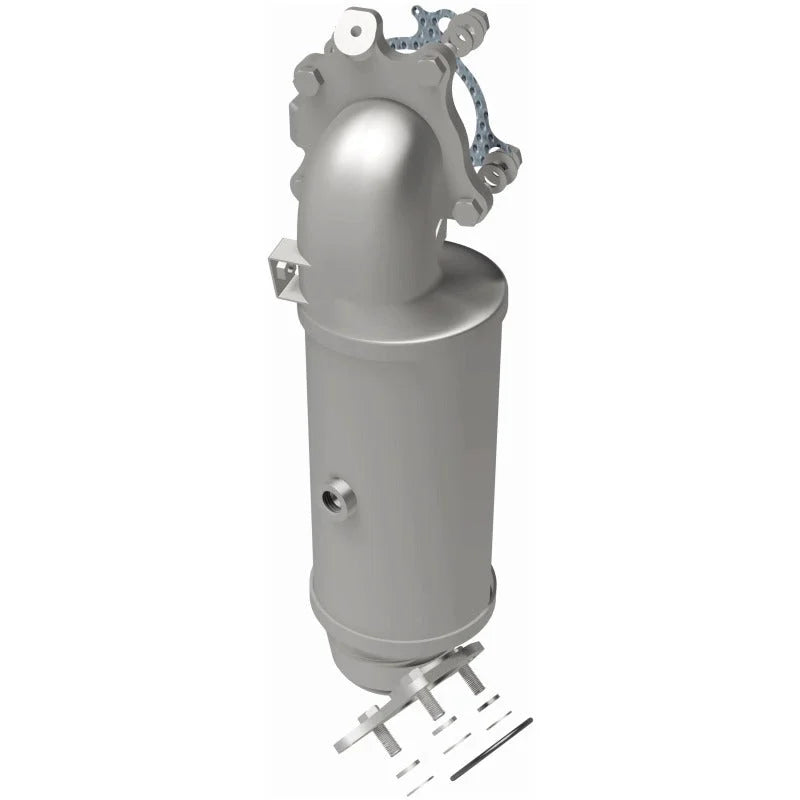 Magnaflow Direct Fit Converter fits 2016-2021 Honda Civic 1.5L - Side View