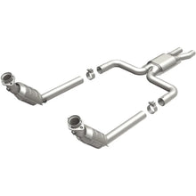 Load image into Gallery viewer, Magnaflow Direct fit Catalytic Converter Y Pope Assy fits 2004 2005 Ford Thunderbird / 2003 2004 Lincoln LS / 2005 2006 Li...