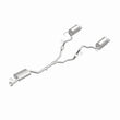 Load image into Gallery viewer, Magnaflow Exhaust Kit fits 2007-2009 Hyundai Santa Fe Limited / 2007-2009 Hyundai Santa Fe SE - Side View