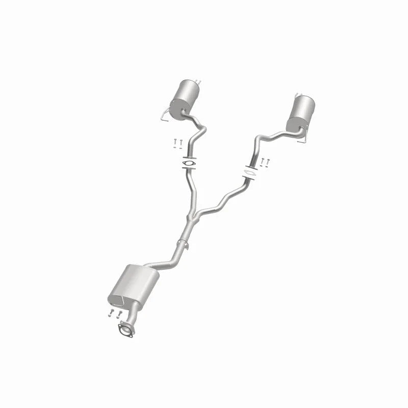 Magnaflow Exhaust Kit fits 2007-2009 Hyundai Santa Fe Limited / 2007-2009 Hyundai Santa Fe SE - Back View