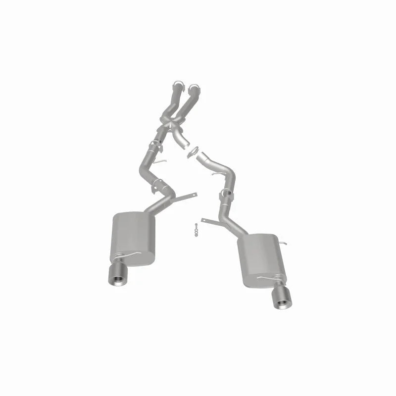 Magnaflow Exhaust Kit fits 2007-2010 BMW 335i / 2009-2010 BMW 335i xDrive / 2007-2008 BMW 335xi - Back View