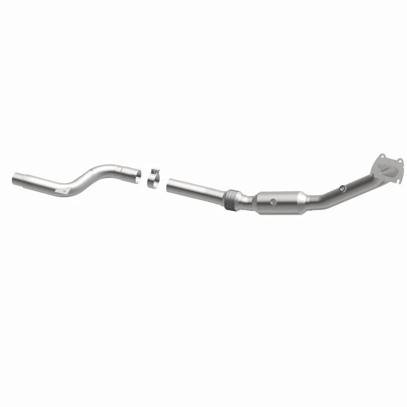 Magnaflow Left Side Converter Direct Fit fits 2011-2021 Chrysler 300 / Dodge Challenger / Charger 3.6L - Installation View