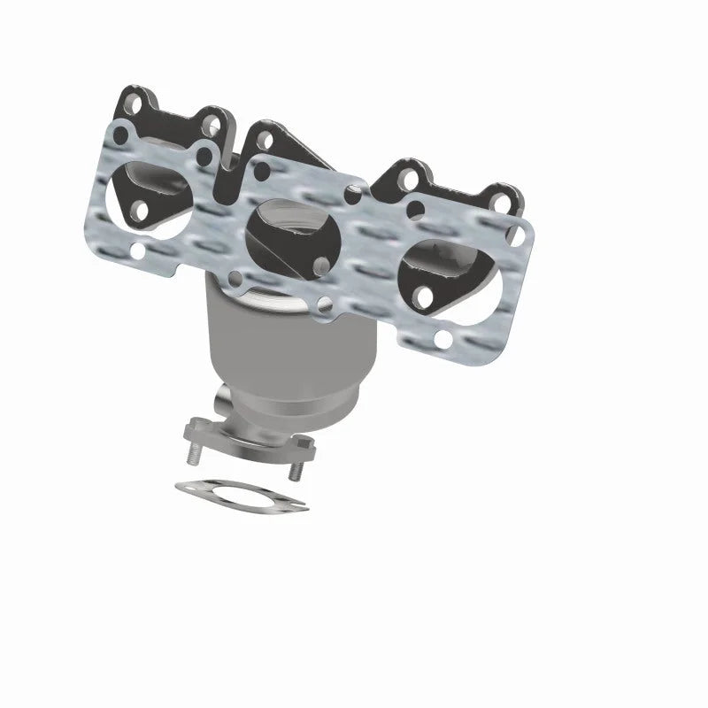 Magnaflow Manifold Direct Fit Converter fits 2010-2013 Hyundai Santa Fe / Kia Sorento 3.5 - Back View