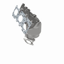 Load image into Gallery viewer, Magnaflow Manifold Direct Fit Converter fits 2010-2013 Hyundai Santa Fe / Kia Sorento 3.5 - Installation View