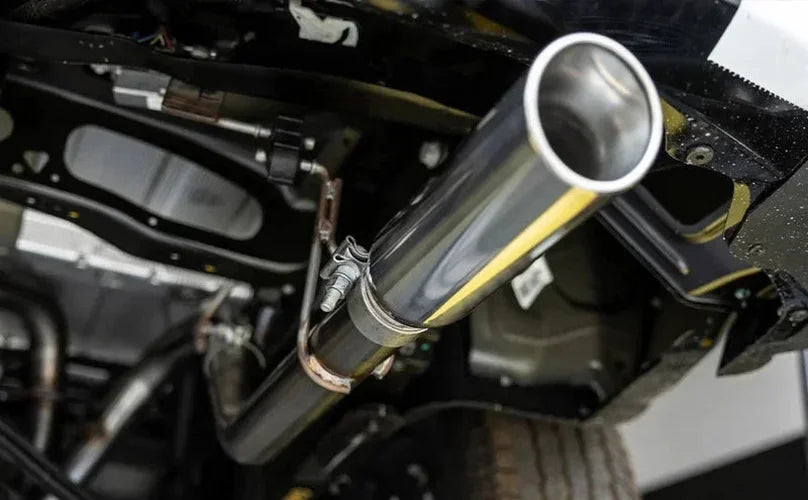 Magnaflow 2023+ Chevy Colorado NEO Cat-Back Exhaust System- Dual-Split Rear Exit - Installation View