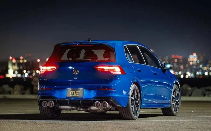 Magnaflow 22-23 VW Golf R NEO Cat-Back Exhaust System - Installation View