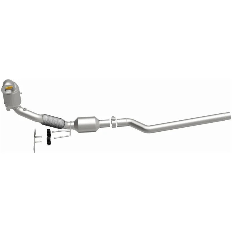 Magnaflow OEM Underbody Direct Fit Converter fits 2019-2024 Audi Q3 / 2018-2024 Volkswagen Tiguan 2.0L - Back View