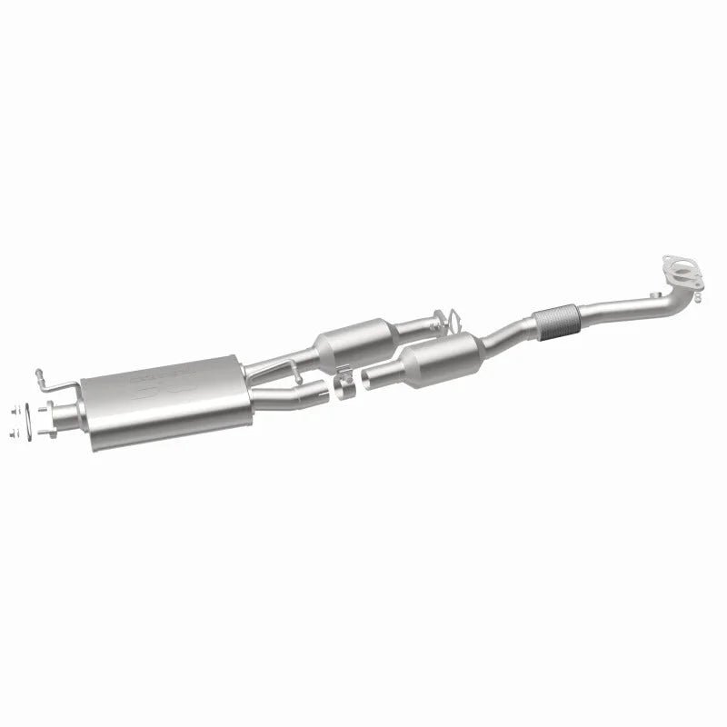 Magnaflow OEM Underbody Rear Direct Fit Converter fits 2018-2023 Buick Enclave / 2018-2023 Chevrolet Traverse V6 - Side View