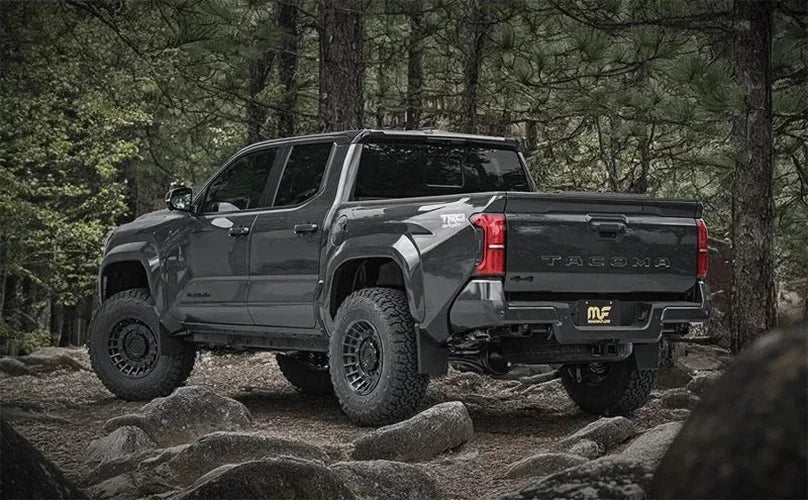 Magnaflow 2024 Toyota Tacoma Overland Series Cat-back Exhaust System - Side View