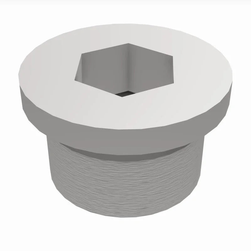 Magnaflow Plug Hex Flange O2 Boss (20-Pk) - Back View