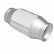 Load image into Gallery viewer, Magnaflow Premium High Flow Metallic Converter 4in OD - 3in In / 3in Out - Side View