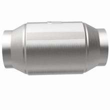 Load image into Gallery viewer, Magnaflow Premium High Flow Metallic Converter 5in OD - 3.5in In / 3.5in Out - Installation View