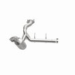 Load image into Gallery viewer, Magnaflow Right OEM Direct Fit Converter fits 2022-2023 Ford F-150 / 2021-2023 Ford F-150 Lariat 2.7L - Side View