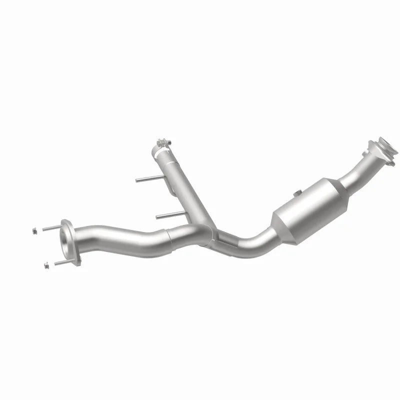 Magnaflow Right Underbody Direct Fit Converter fits 2021-2024 Ford F-150 5L - Installation View