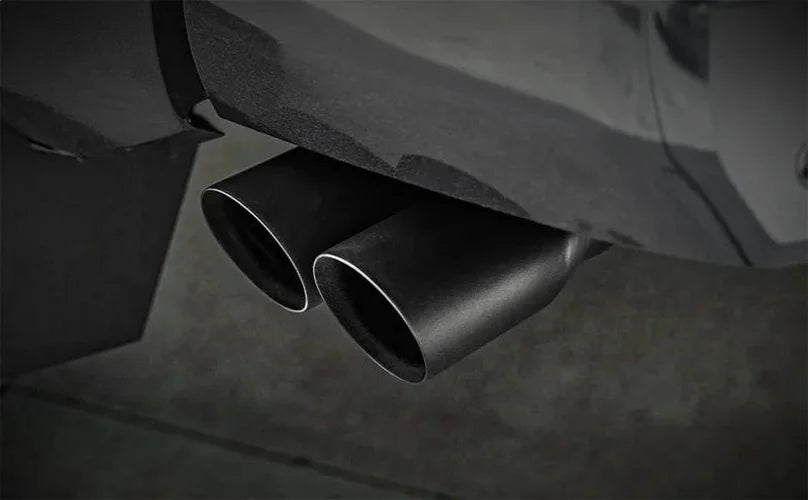 Magnaflow 2024 Toyota Tacoma Speq Series Cat-back Exhaust System (Black Tips) - Installation View