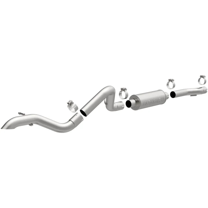 Magnaflow SYS C/B 07-11 Jeep Wrangler V6 3.8L 2dr - Side View