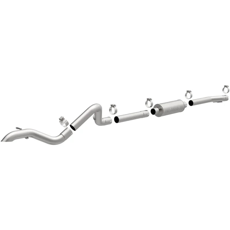 Magnaflow SYS C/B 07-11 Jeep Wrangler V6 3.8L 4dr - Side View