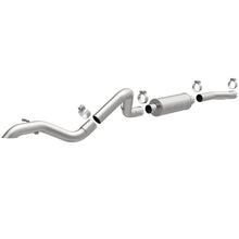 Load image into Gallery viewer, Magnaflow SYS C/B 12-14 Jeep Wrangler JK 2dr Stainless Steel V6 3.6L 2dr - Side View