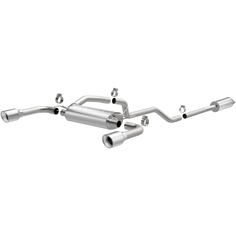 Magnaflow SYS C/B 2013 Ford Escape Turbo 2.0L - Side View
