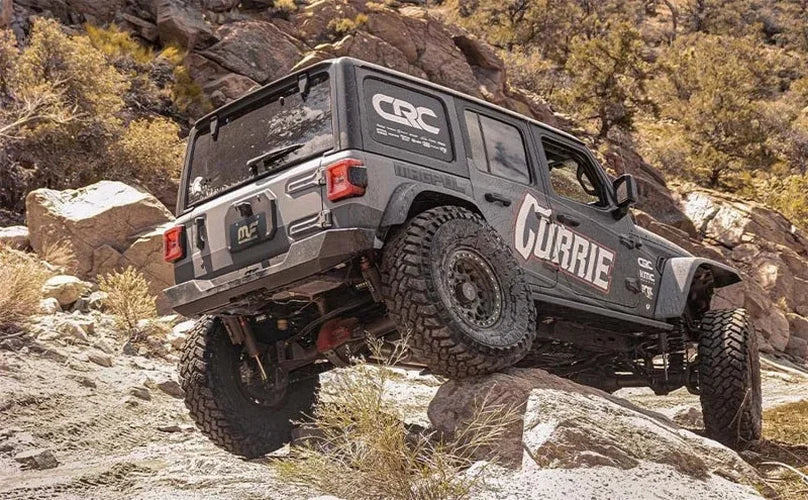 Magnaflow SYS C/B 07-11 Jeep Wrangler V6 3.8L 4dr - Back View