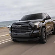 Load image into Gallery viewer, MagnaFlow 22+ Toyota Tundra Street Series 3in Dual Driver Side Rear Cat-Back Exhaust - Installation View