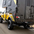 Load image into Gallery viewer, MagnaFlow Sys T/B 99-03 Ford F-250/F-350 Super Duty 7.3L Diesel 4in Single Passenger Side Rear Exit - Back View
