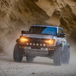 Load image into Gallery viewer, MagnaFlow System Overland Cat-Back 22-23 Ford Bronco Raptor 3.0L - Installation View