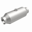 Load image into Gallery viewer, Magnaflow Universal California Catalytic Converter - 2.25in ID / 2.25in OD / 11.25in L - Installation View