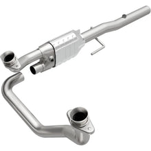 Load image into Gallery viewer, Magnaflow y-pipe CA Direct Fit Converter fits 1994-1995 Dodge Ram 1500 / 1994-1995 Dodge Ram 2500 - Main Product View