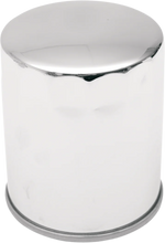 Load image into Gallery viewer, Magnetic Ring Oil Filter - Chrome - 3-1/4&quot; DragSpecialties 140003HP-BX18 - Main Product View