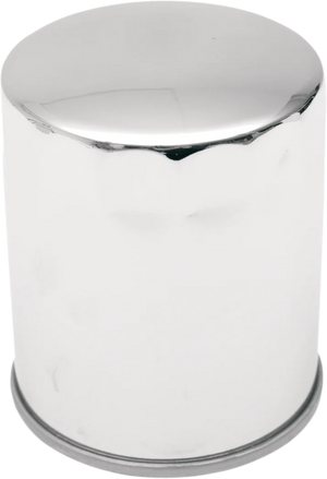 Magnetic Ring Oil Filter - Chrome - 3-1/4" DragSpecialties 140003HP-BX18 - Main Product View