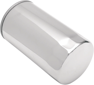 Magnetic Ring Oil Filter - Chrome - 5-1/2" DragSpecialties 140018HP-BX41 - Main Product View